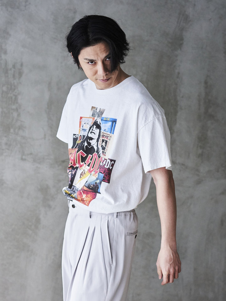AC/DCコラボTシャツ
