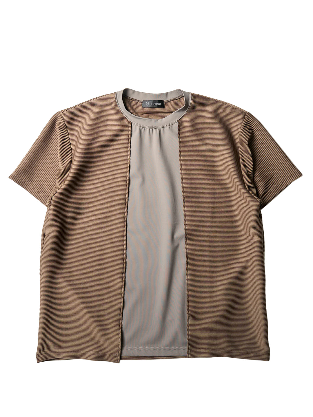 【NEW】フェイクレイヤードTシャツ