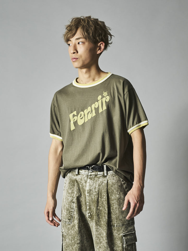 配色バインダーTシャツ