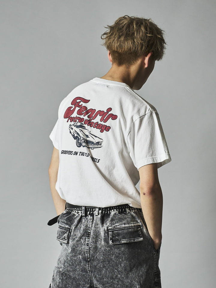 POPロゴバックプリントTシャツ