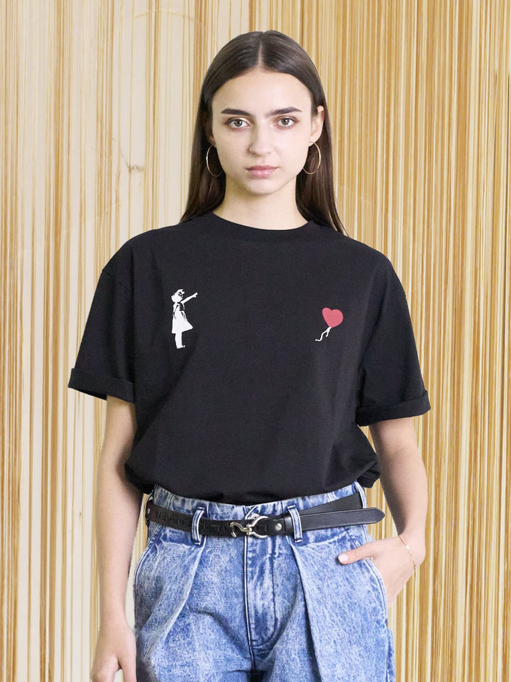 【NEW】Girl with balloonTシャツ