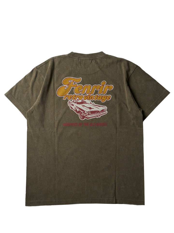 POPロゴバックプリントTシャツ