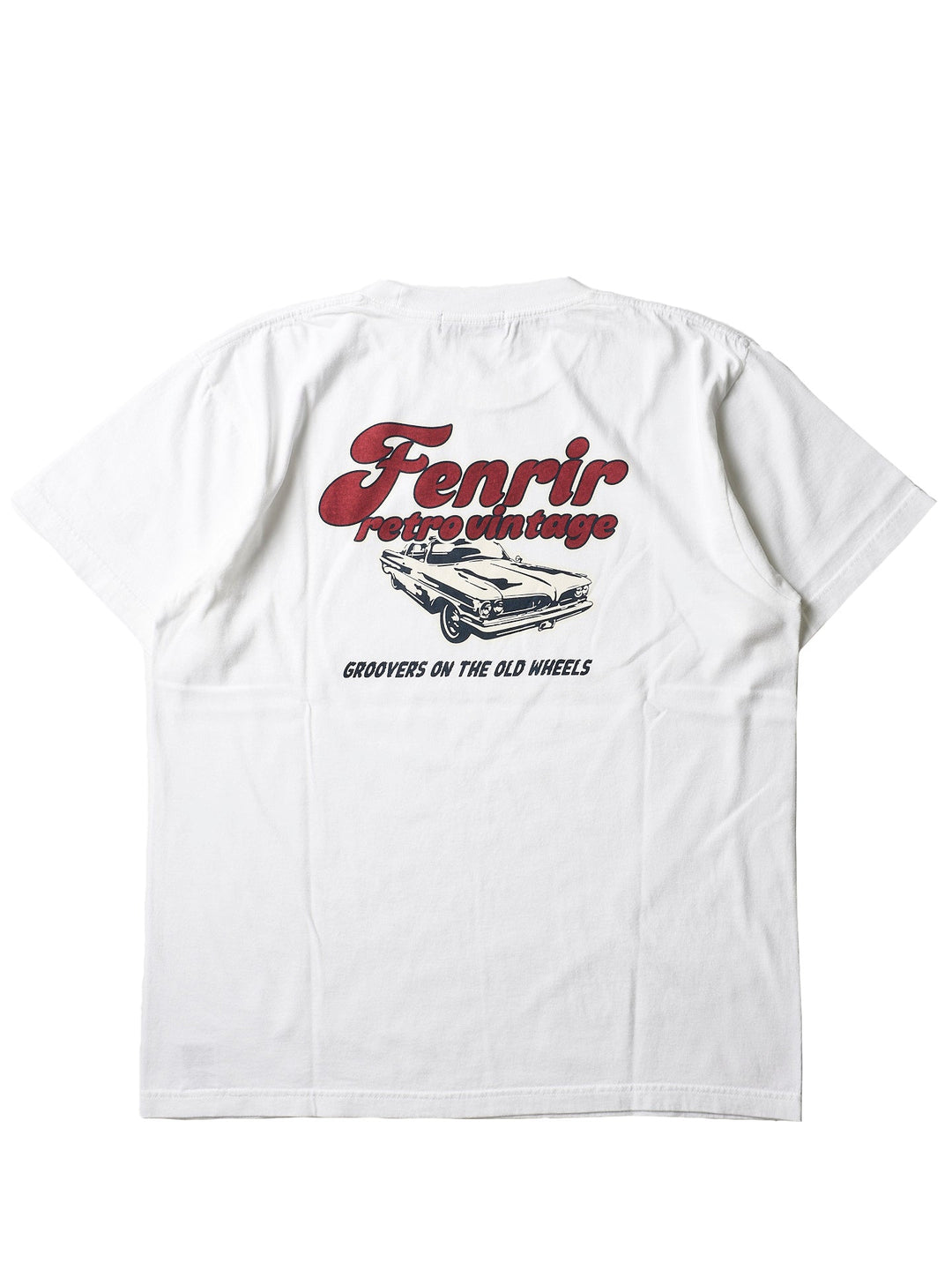 POPロゴバックプリントTシャツ