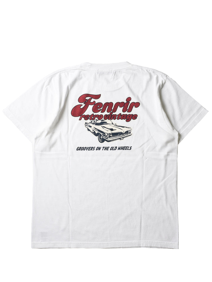 POPロゴバックプリントTシャツ