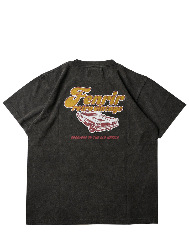 POPロゴバックプリントTシャツ