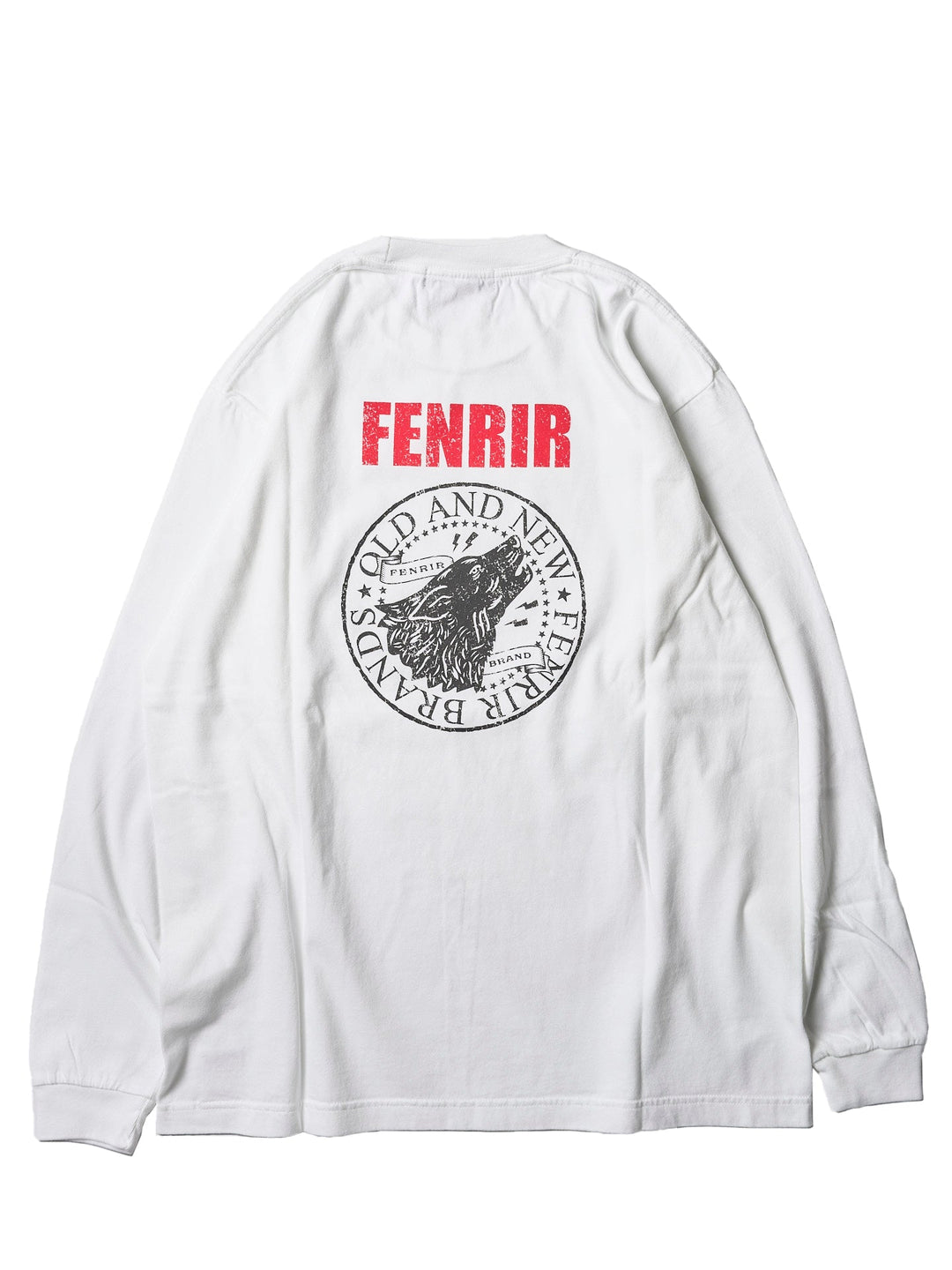 バックプリントロングTシャツ