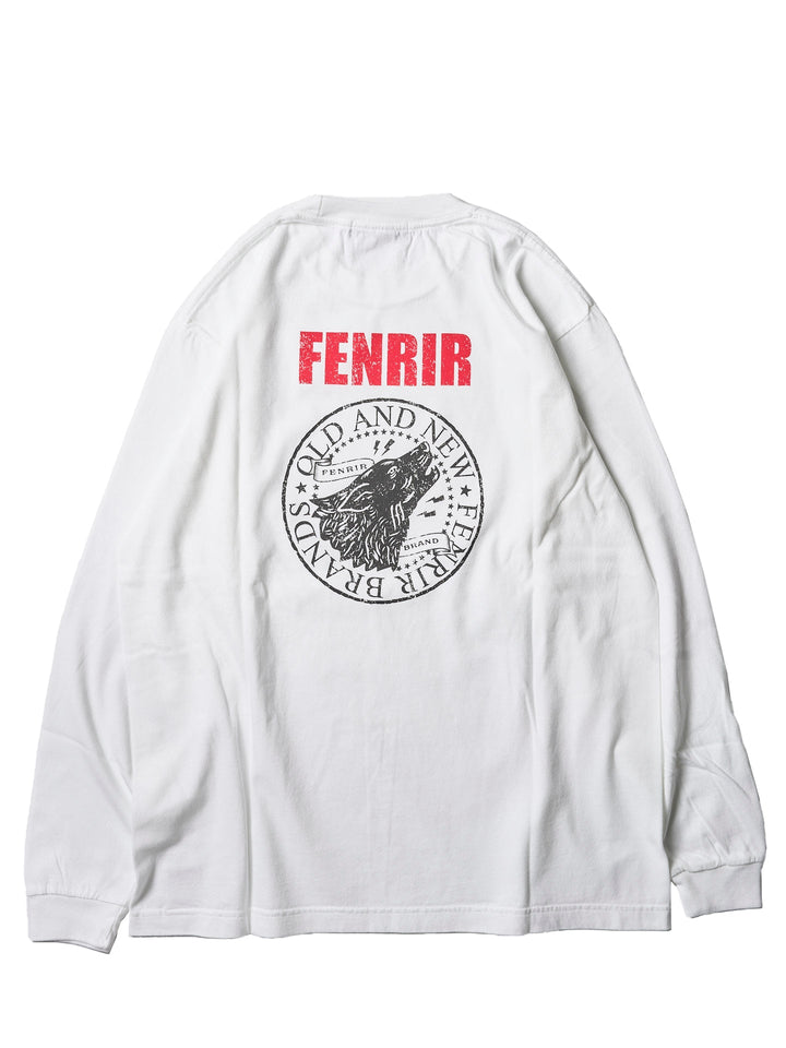 バックプリントロングTシャツ
