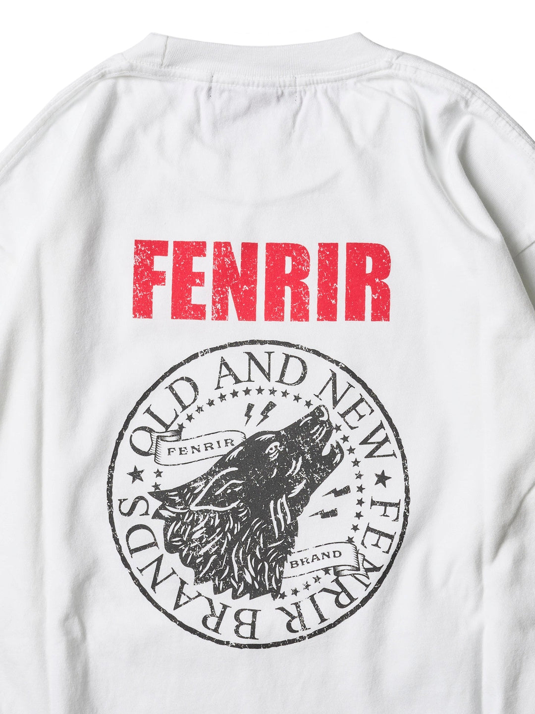 バックプリントロングTシャツ