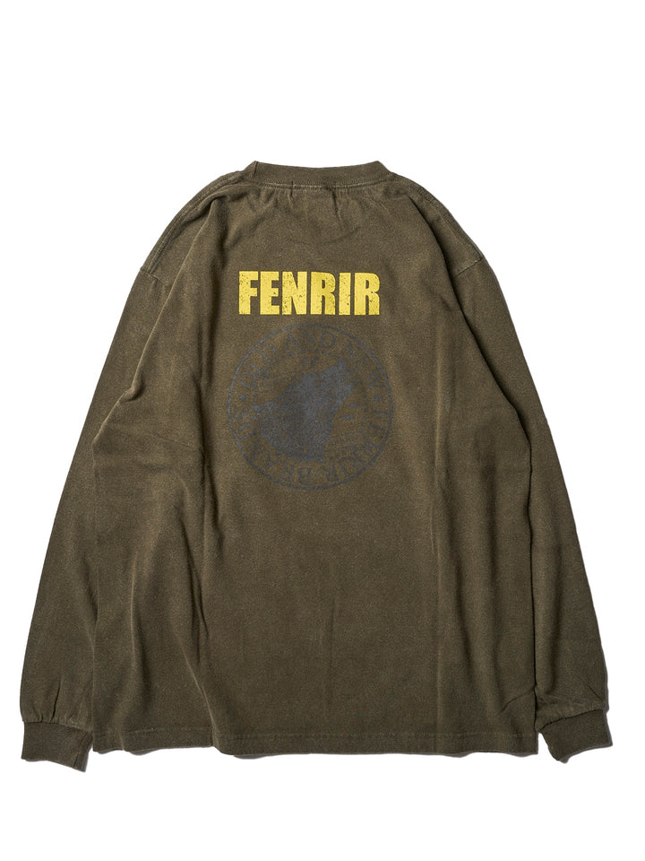 バックプリントロングTシャツ