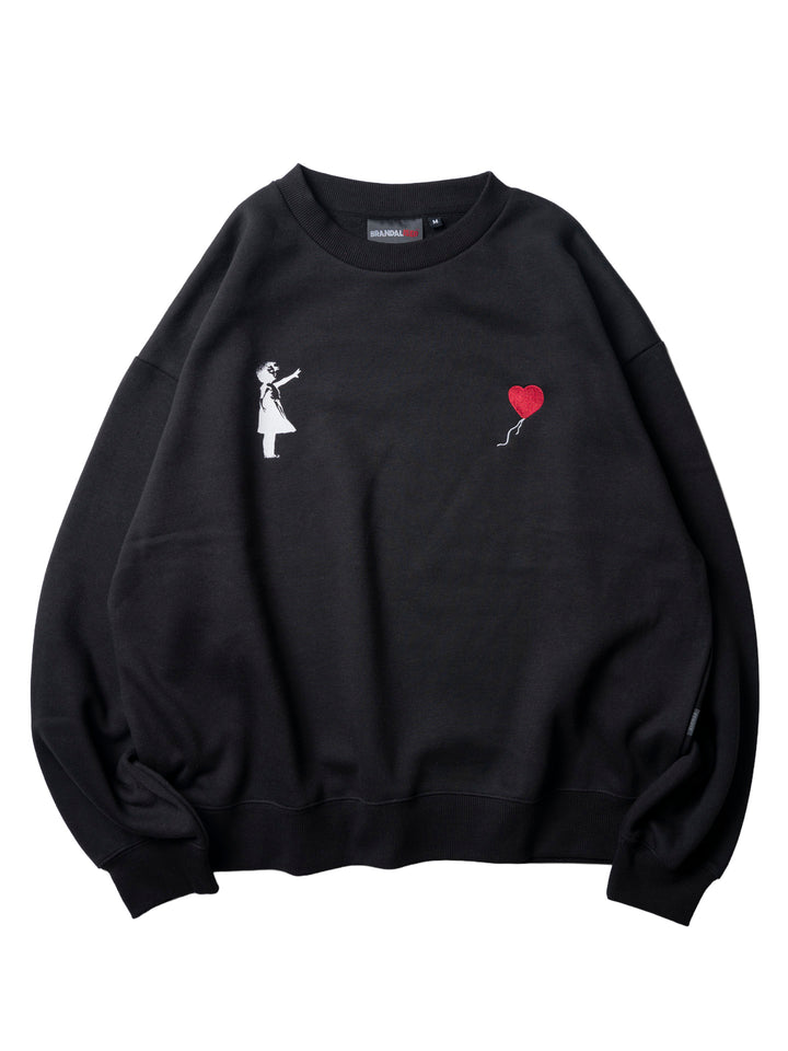 【NEW】Girl with ballonスウェット