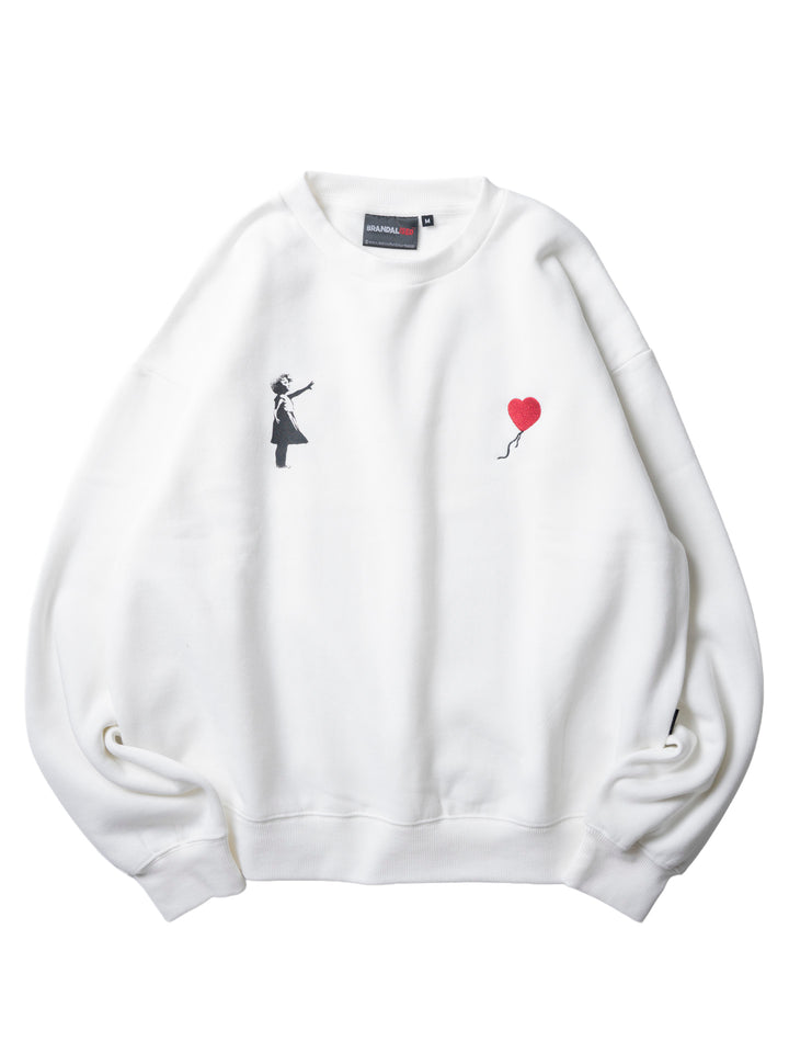 【NEW】Girl with ballonスウェット