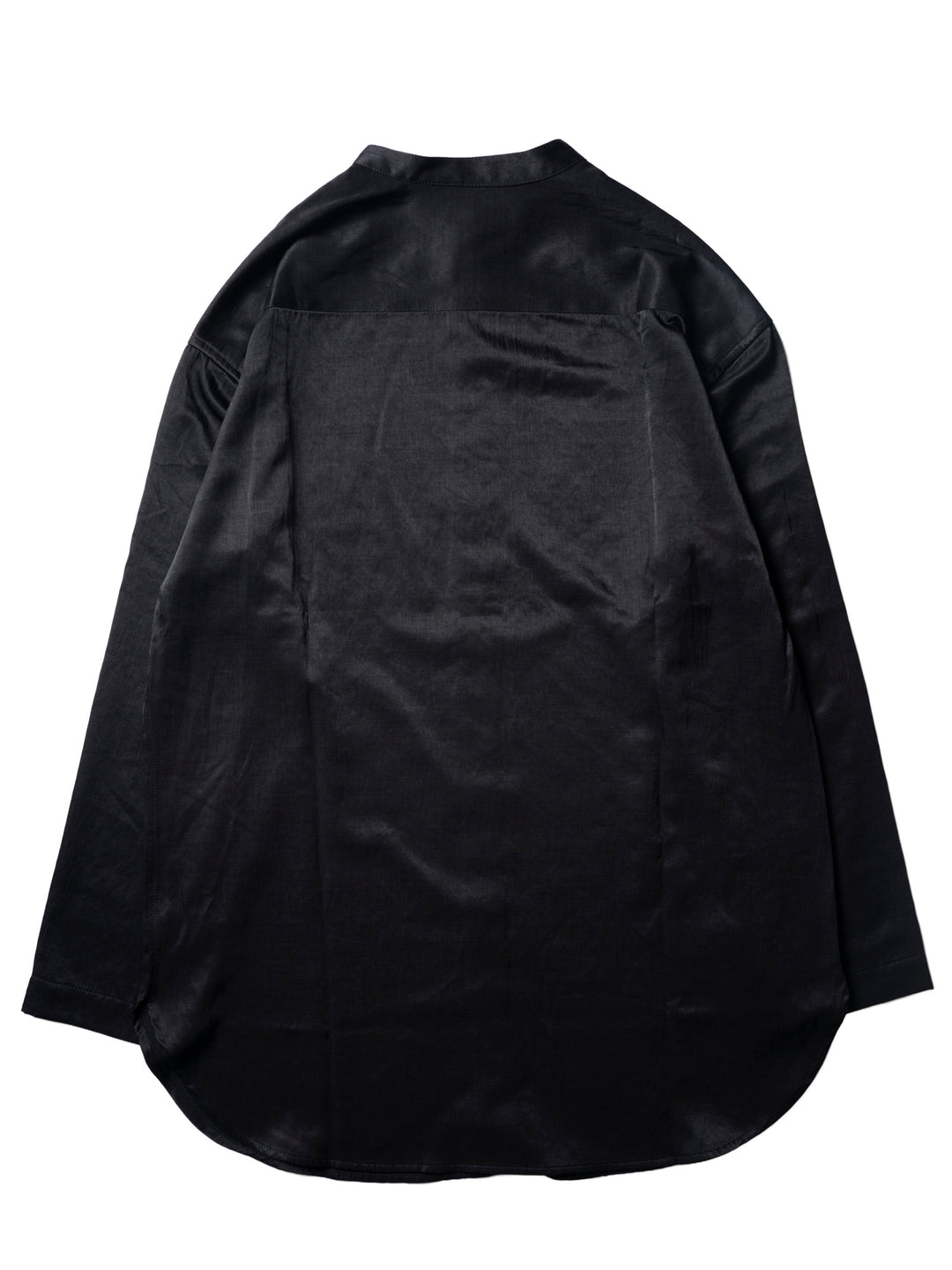 【NEW】バンドカラーロングシャツ
