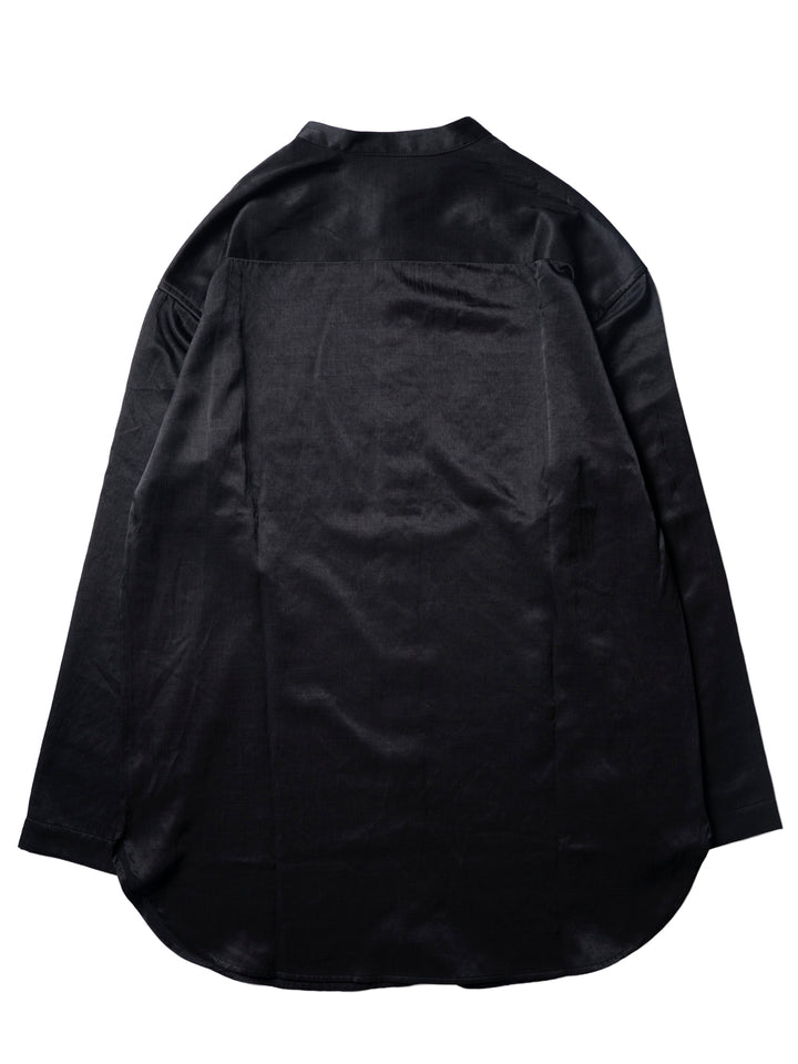 【NEW】バンドカラーロングシャツ