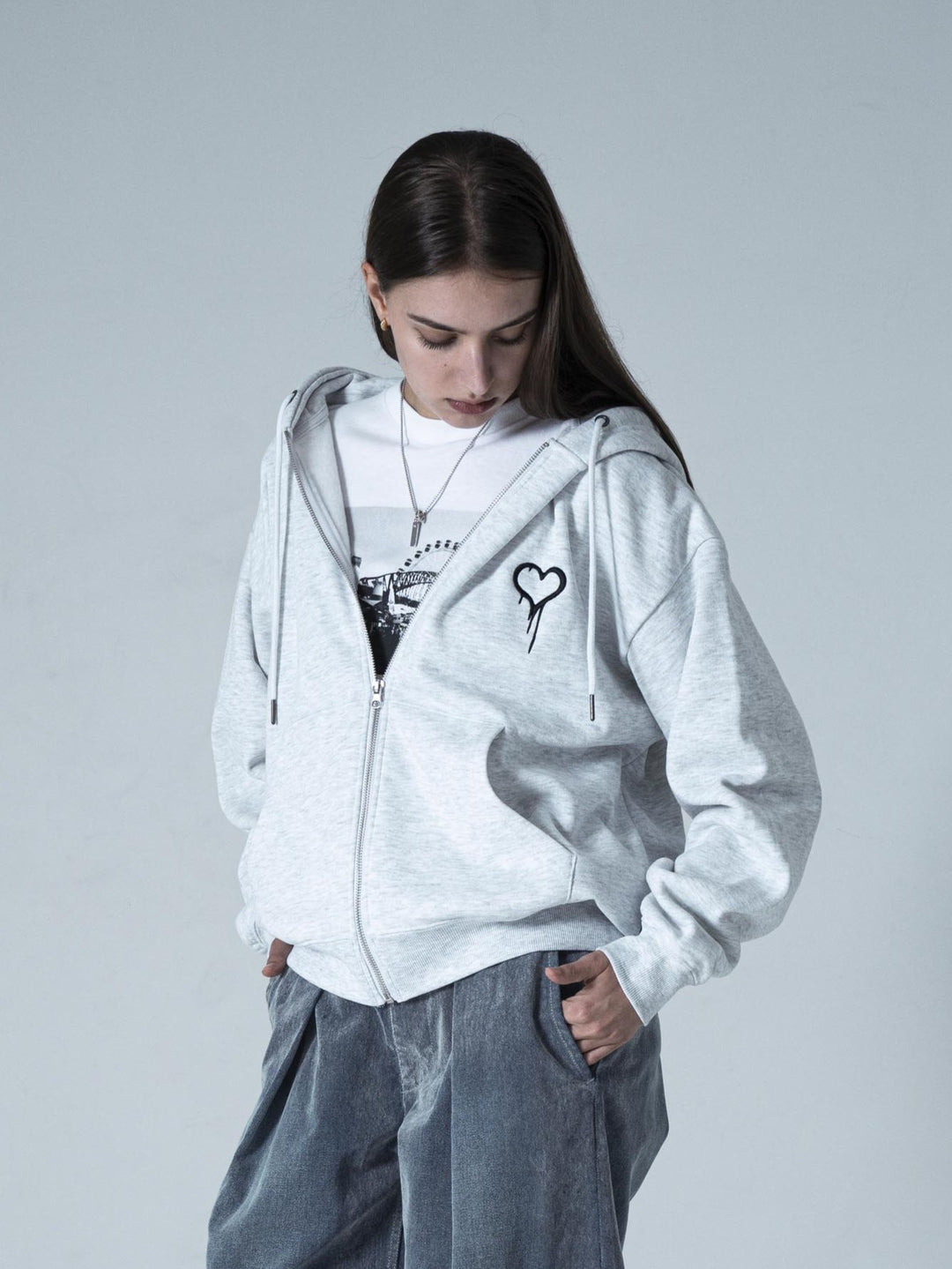 【NEW】love rat ZIP UPフーディ
