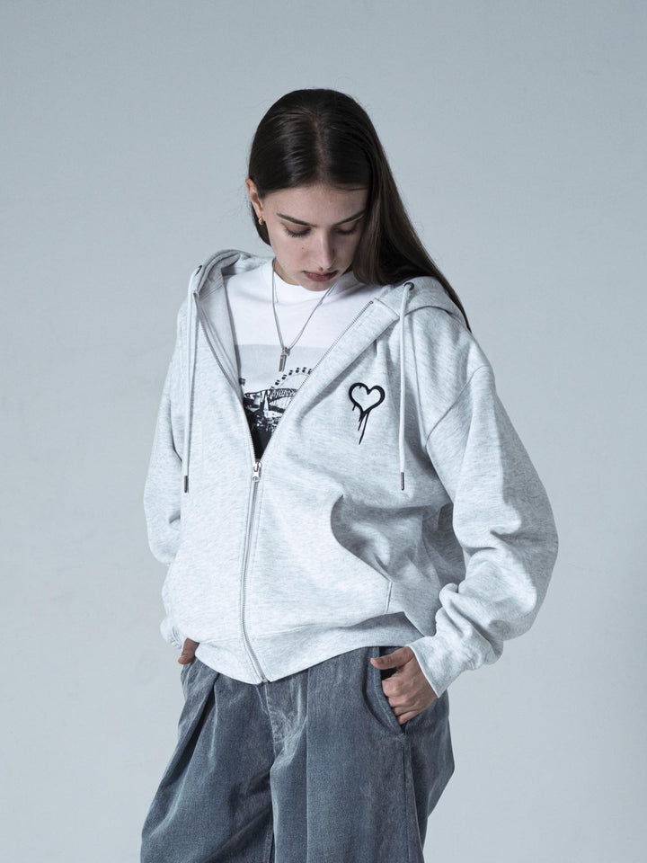 【NEW】love rat ZIP UPフーディ
