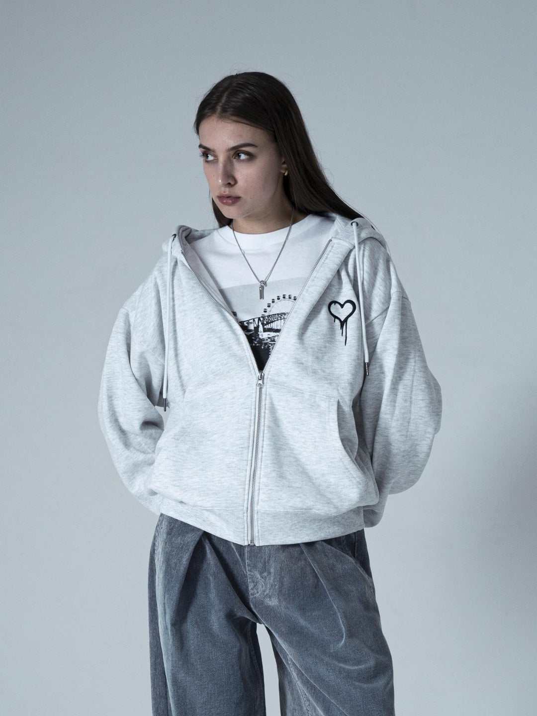 【NEW】love rat ZIP UPフーディ