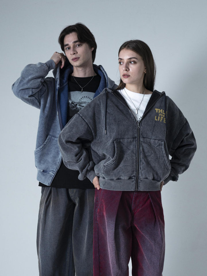 【NEW】What?ZIP UPフーディ