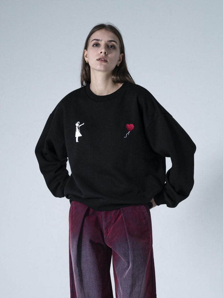 【NEW】Girl with ballonスウェット