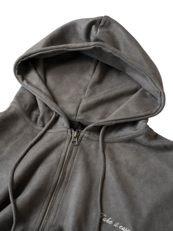【NEW】トライバルフラワー刺繍ZIP UPフーディ