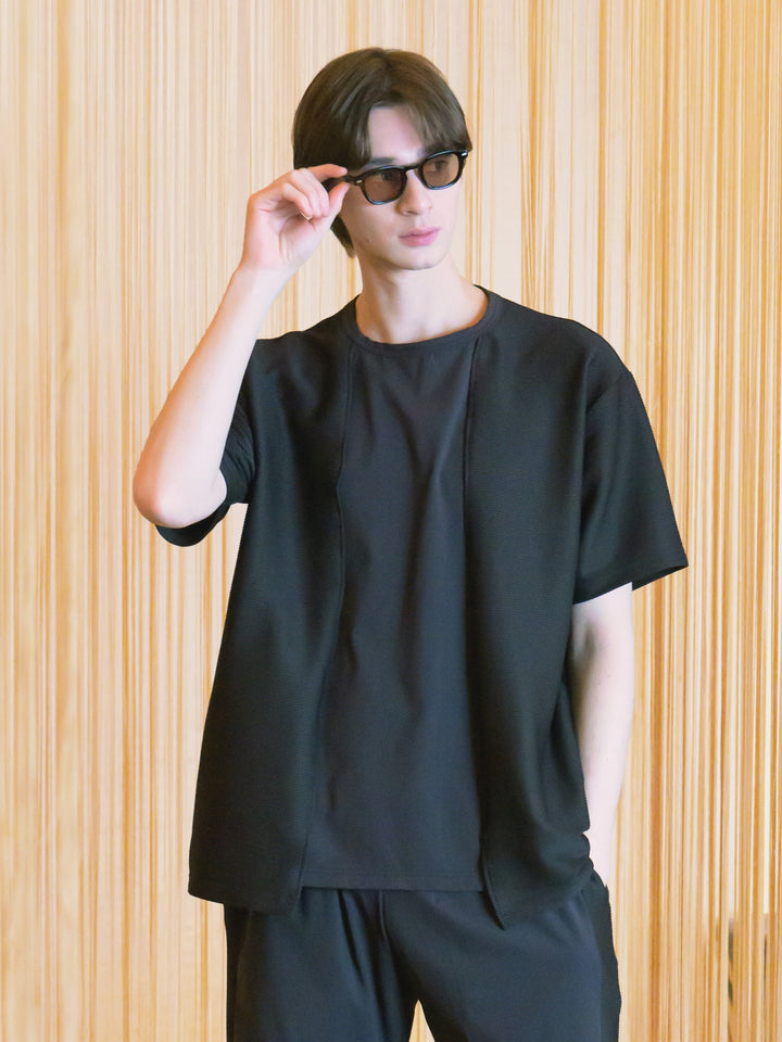 【NEW】フェイクレイヤードTシャツ