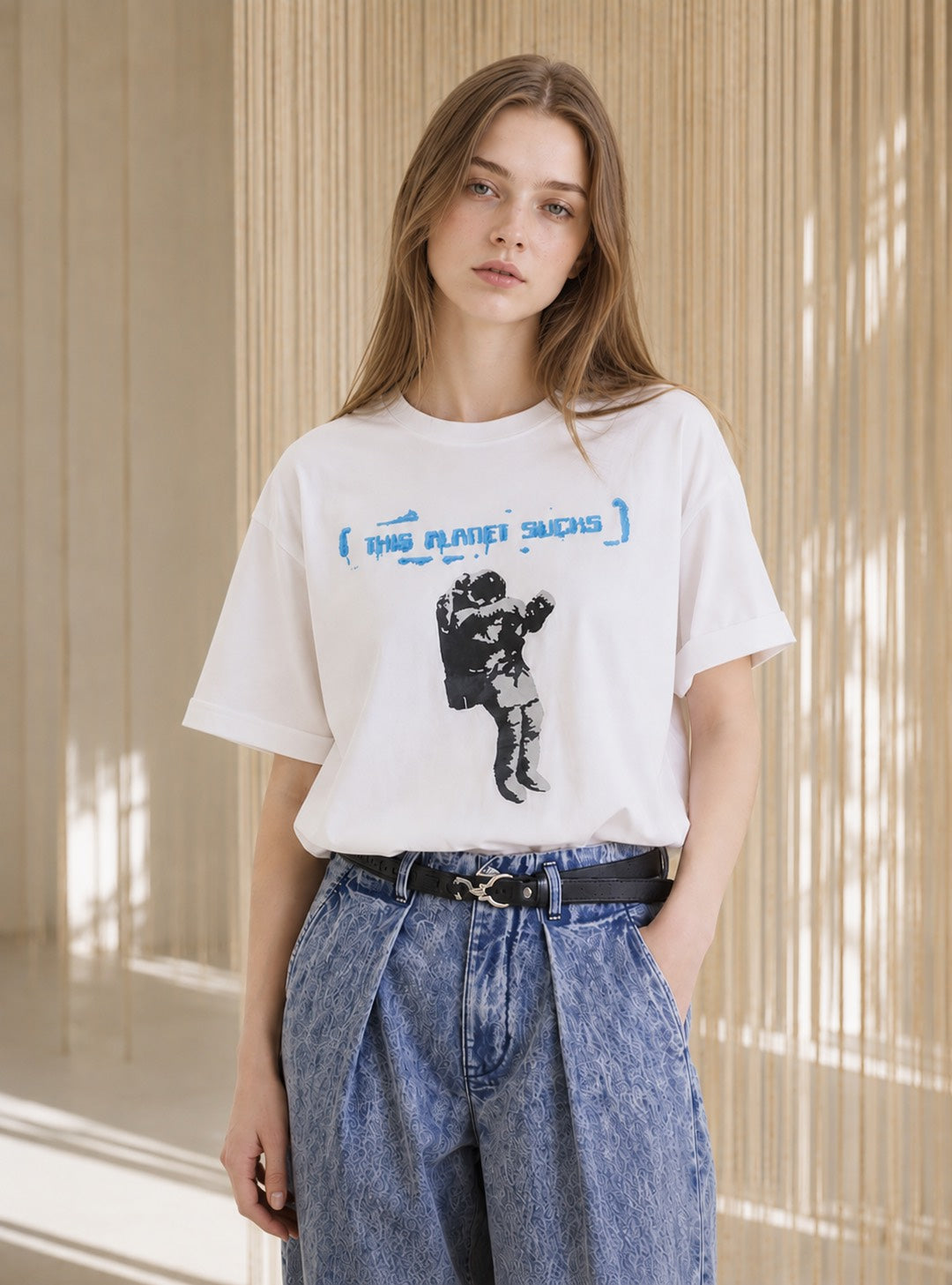 【NEW】THIS IS PLANET SUCKS Tシャツ